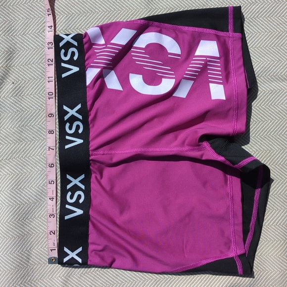 Victoria's Secret black and purple athletic shorts size medium - Picture 5 of 9